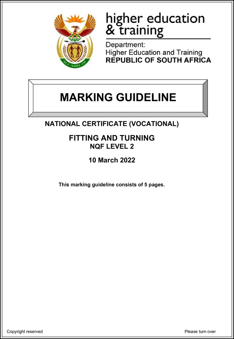 And Turning L2 MEMO Feb 2022 Van Zyl S preview