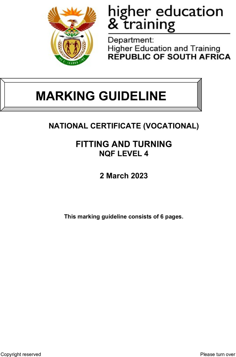 Fitting And Turning L4 Supp MEMO Feb 2023 preview