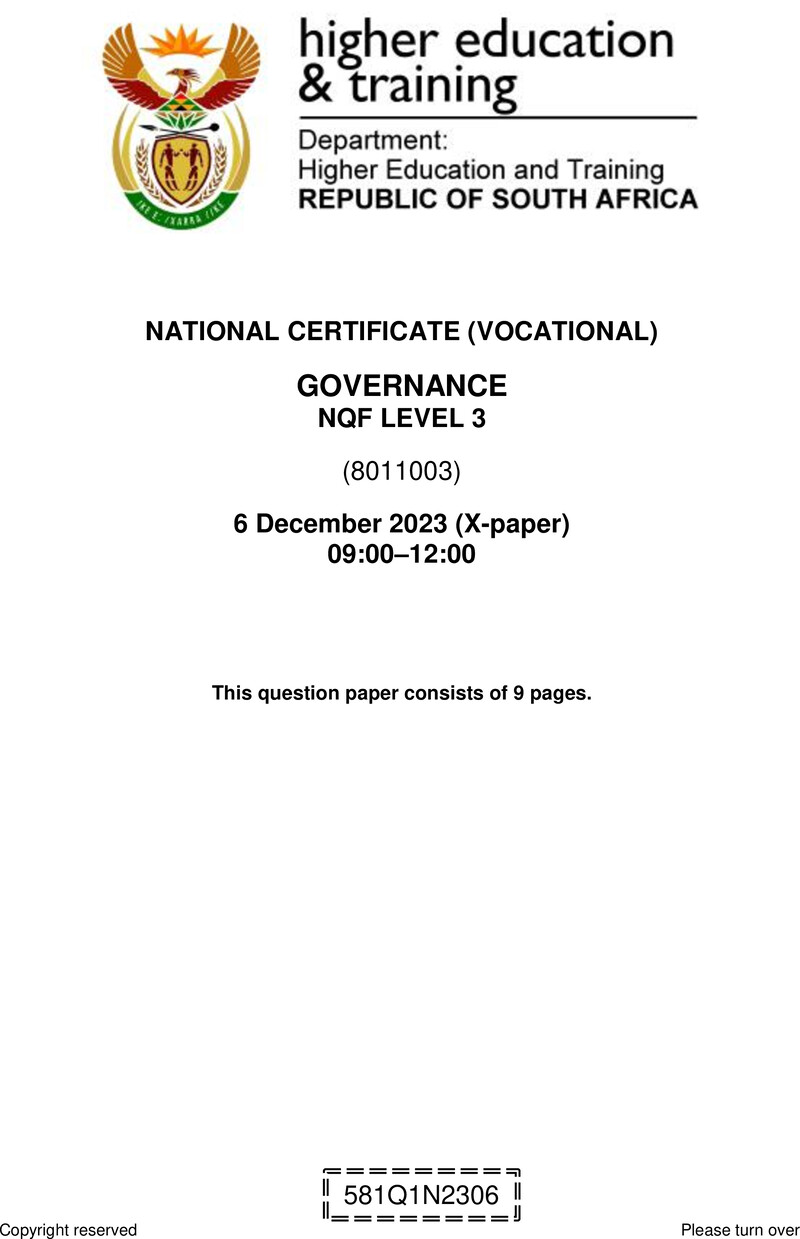 Nc1370 Governance L3 Nov QP 2023 Signed Off