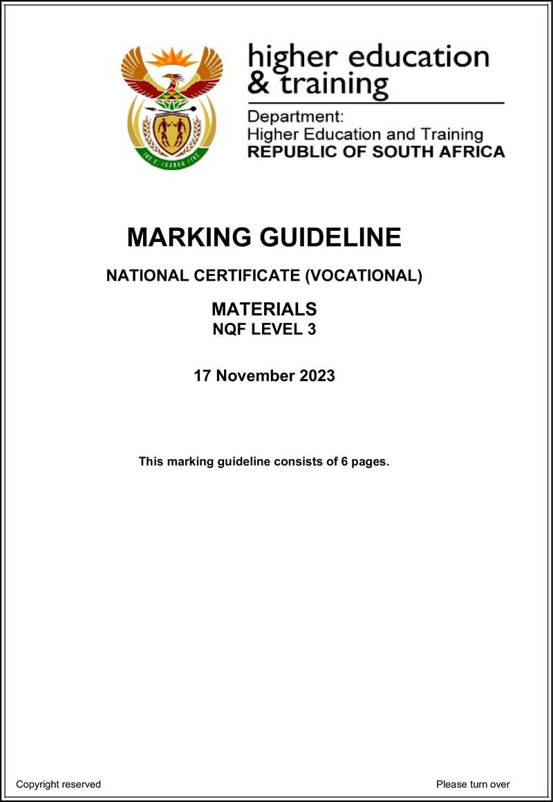 Nc1930 Materials L3 Memo Nov 2023
