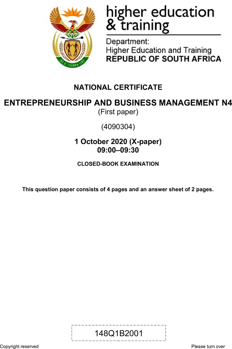 And Business Management N4 P1 QP June 2020 Edited preview