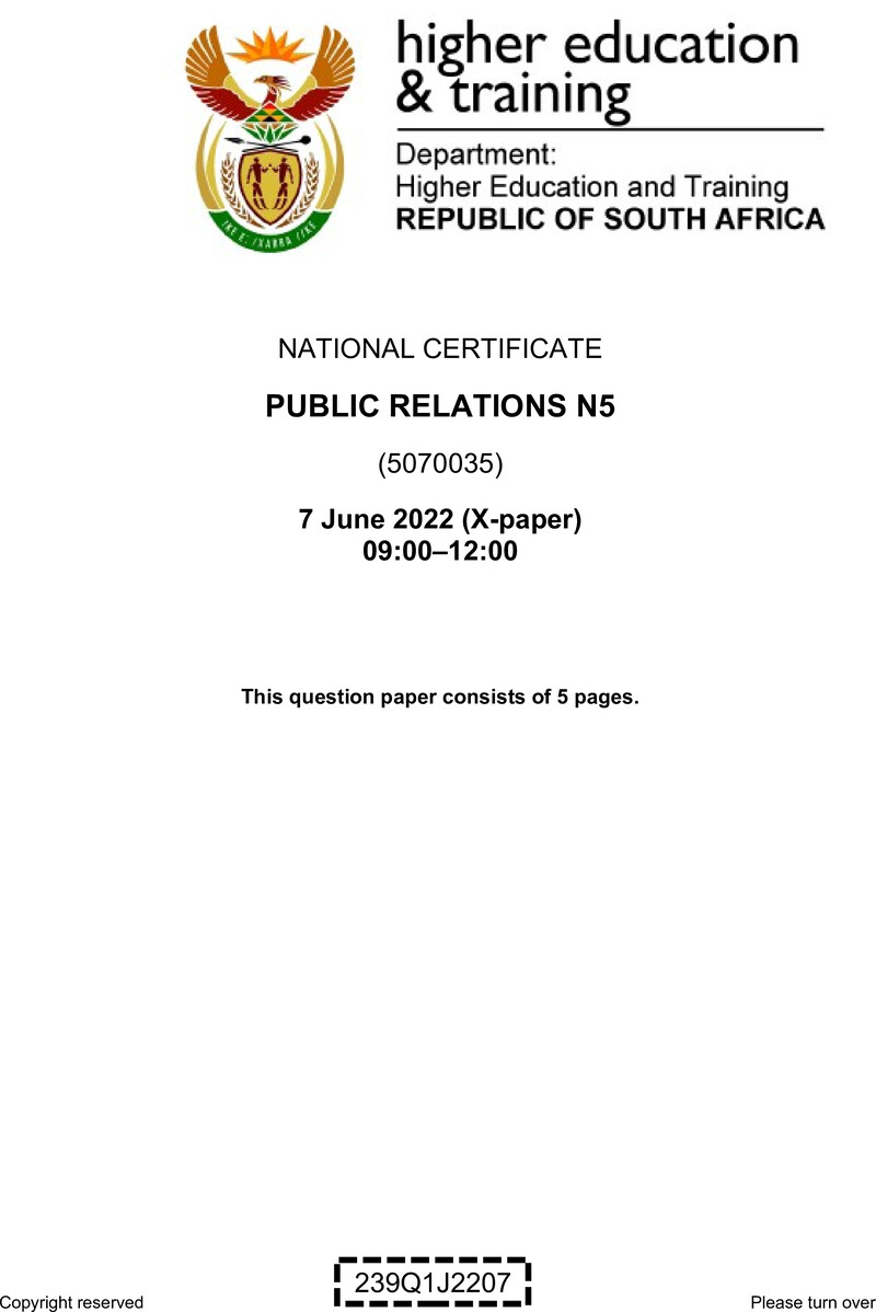 Relations N5 QP Jun 2022 Watson preview