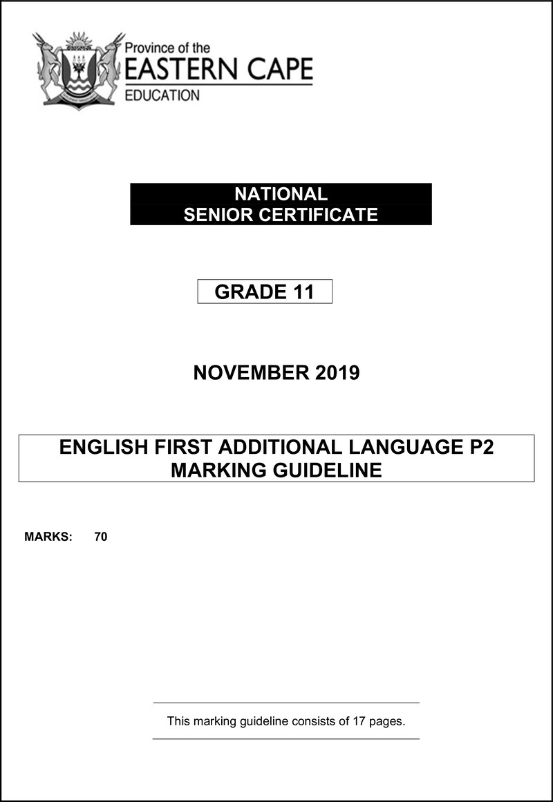 Engfal P2 Gr11 Memo Nov2019 D