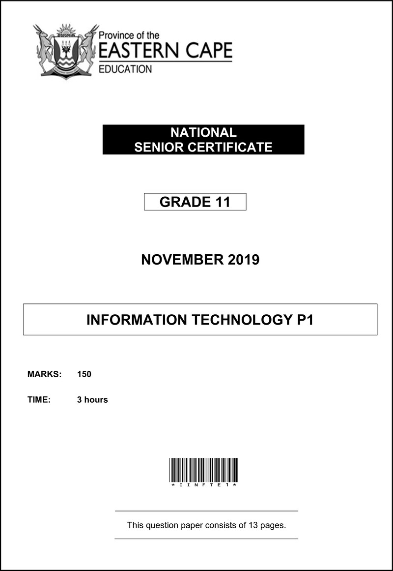 It P1 QP Gr11 Nov 2019 Eng D
