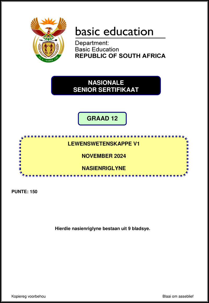 Life Sciences P1 Nov 2024 Mg Afr Gr12