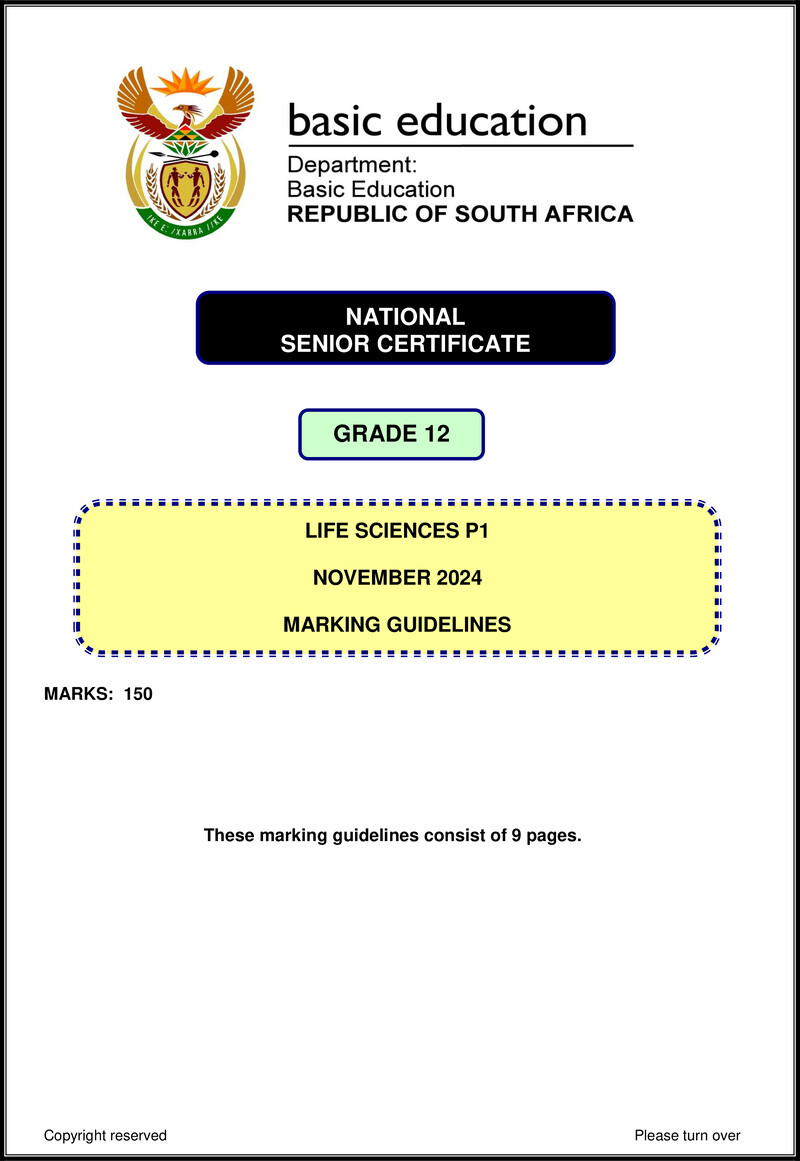 Life Sciences P1 Nov Mg 2024 Eng Gr12