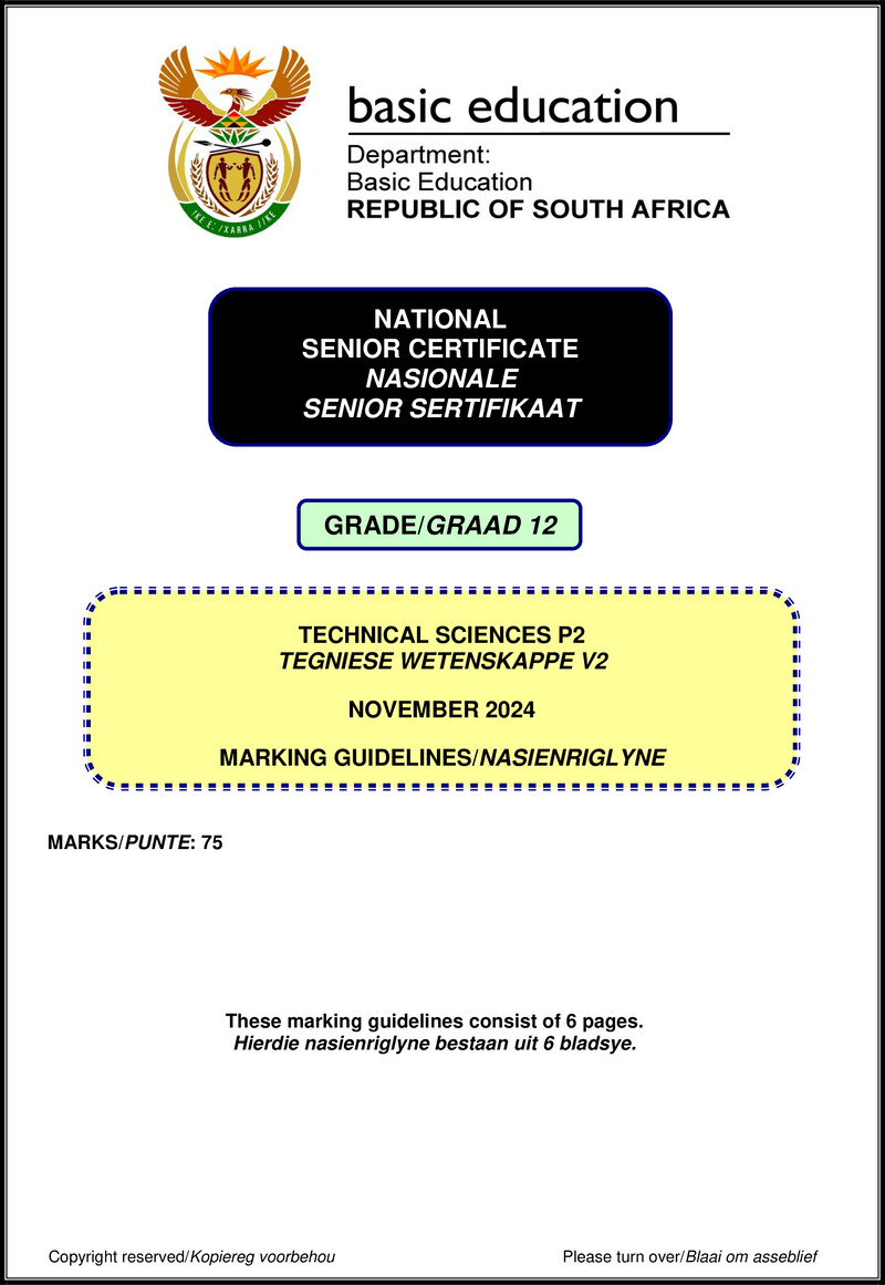 Technical Sciences P2 Nov 2024 Mg Afr Eng Gr12