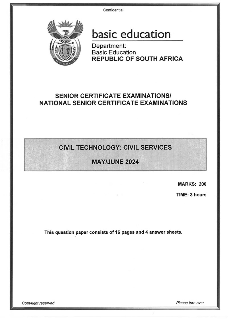 Civil Technology May June 2024 Civil Services Eng Gr12