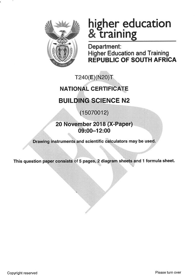 Science N2 Exam Paper 3 2018 preview