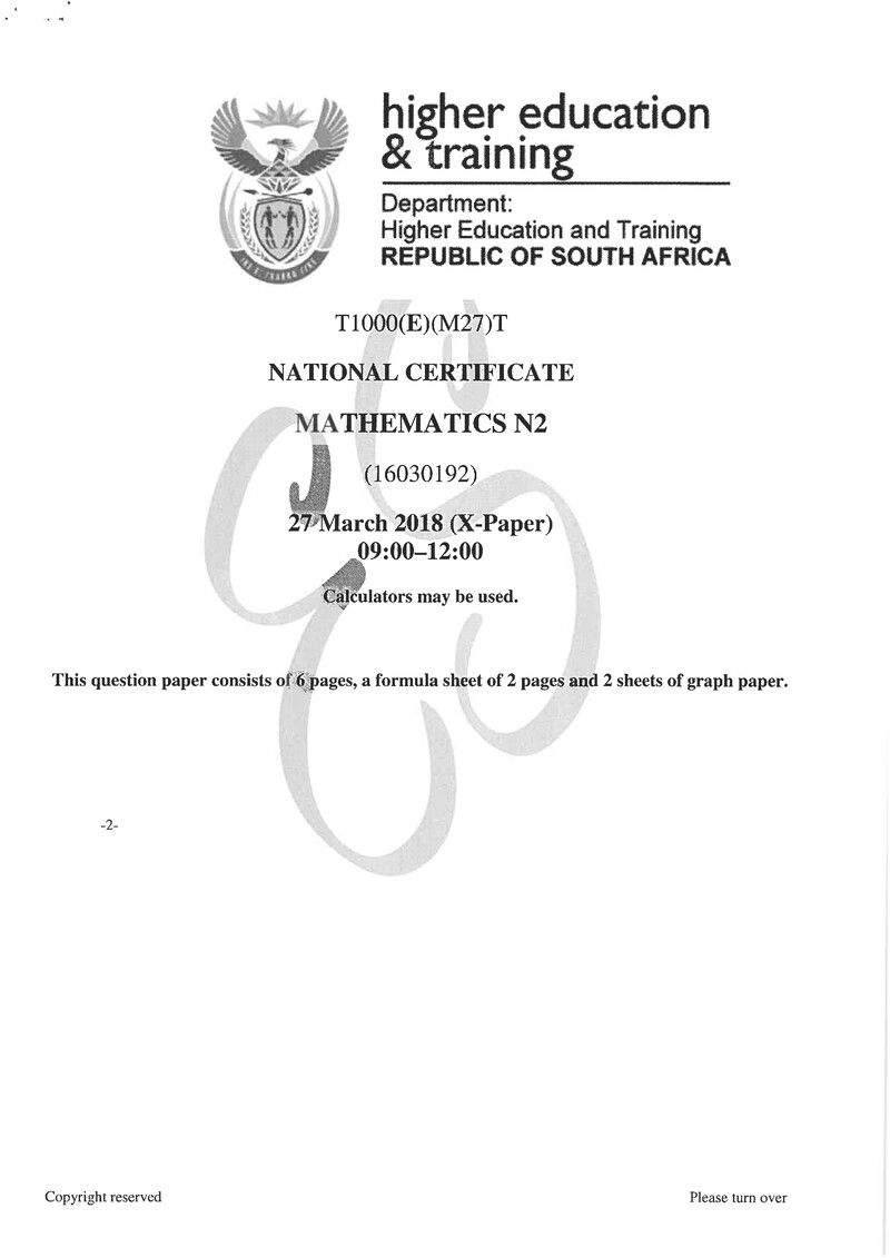 N2 Exam Paper 1 2018 preview
