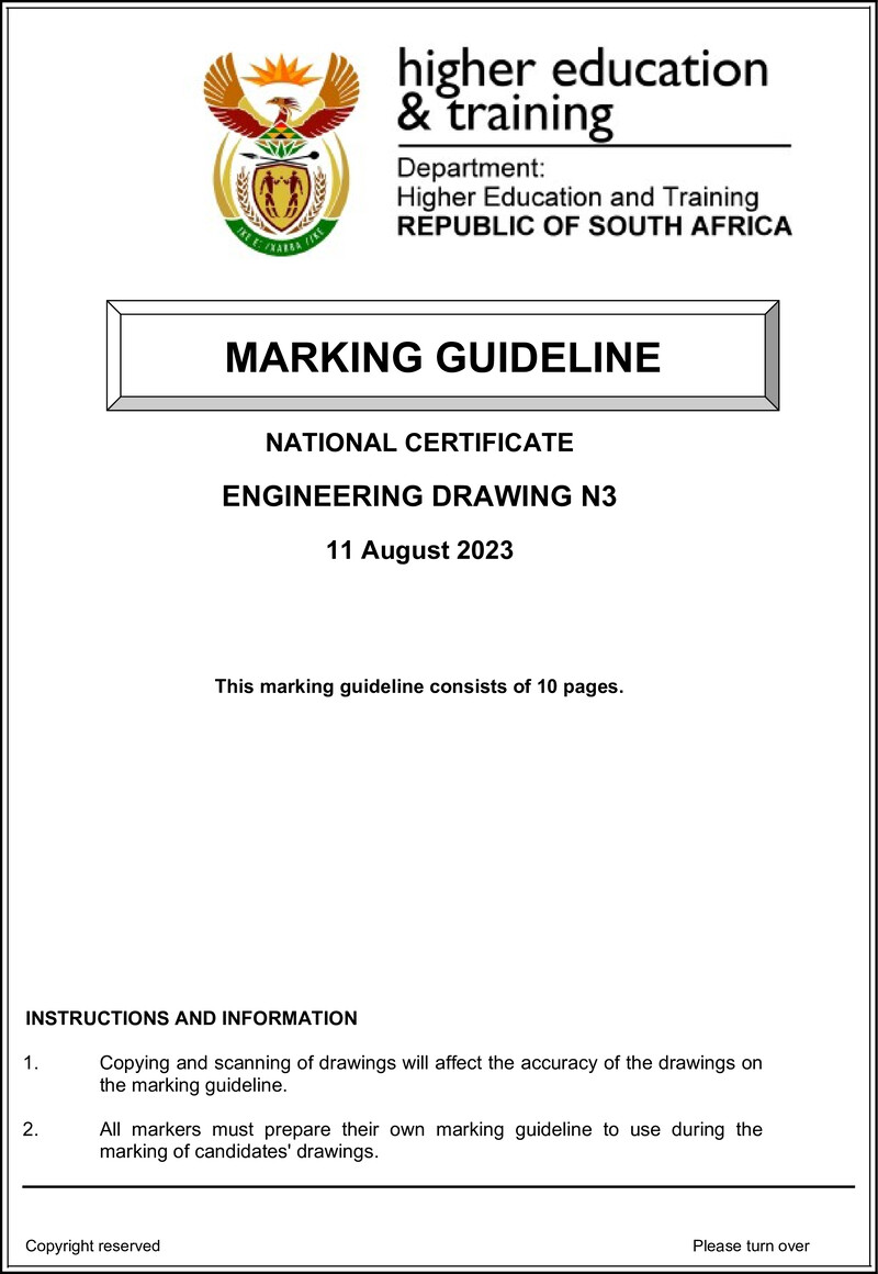 T590 Engineering Drawing N3 Memo Aug 2023 Sign Off
