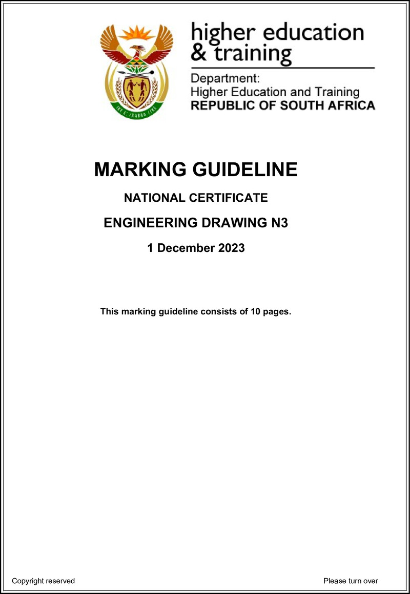 T590 Engineering Drawing N3 MEMO Nov 2023 Sign Off preview