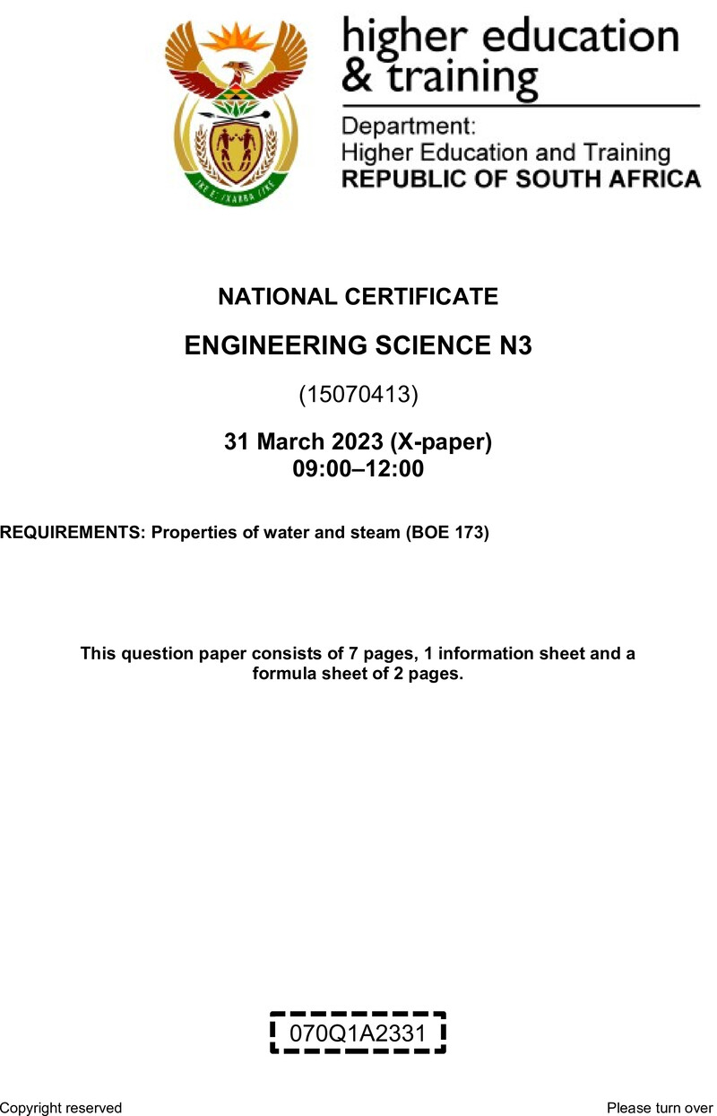 T640 Engineering Science N3 QP April 2023 Signed Off