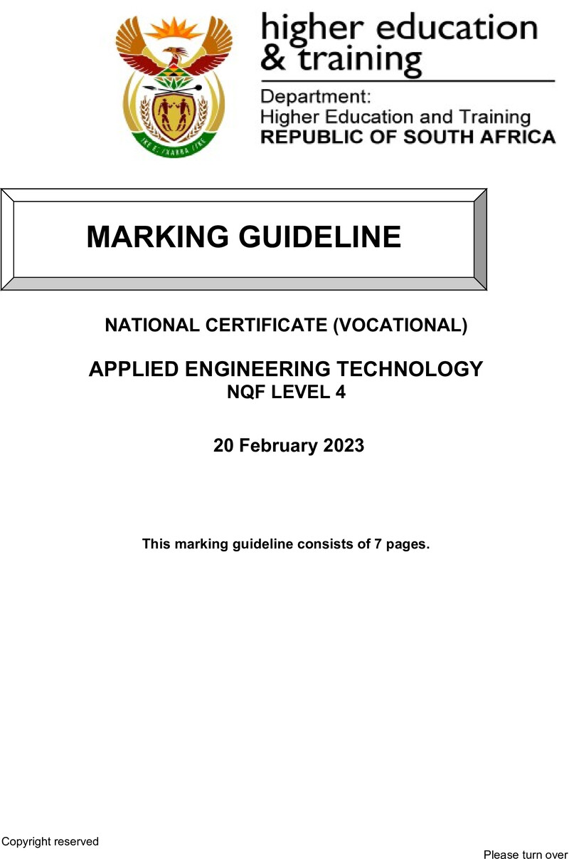 Nc210 Applied Engineering Technology L4 Memo Supp Feb 2023 Signed Off