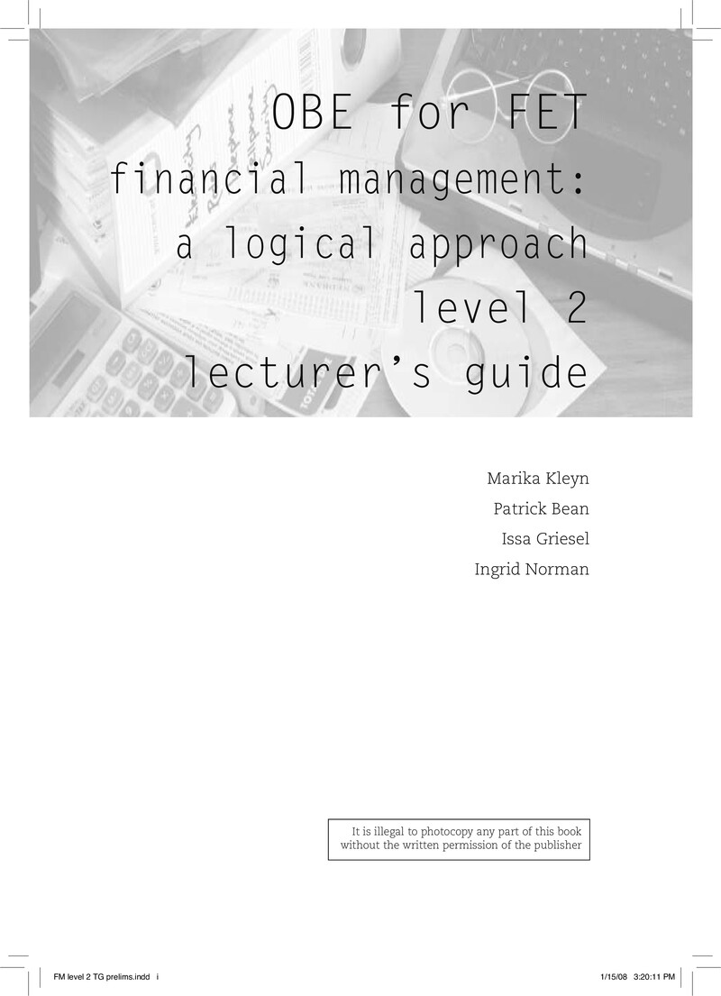 Financial Management L2 Lg