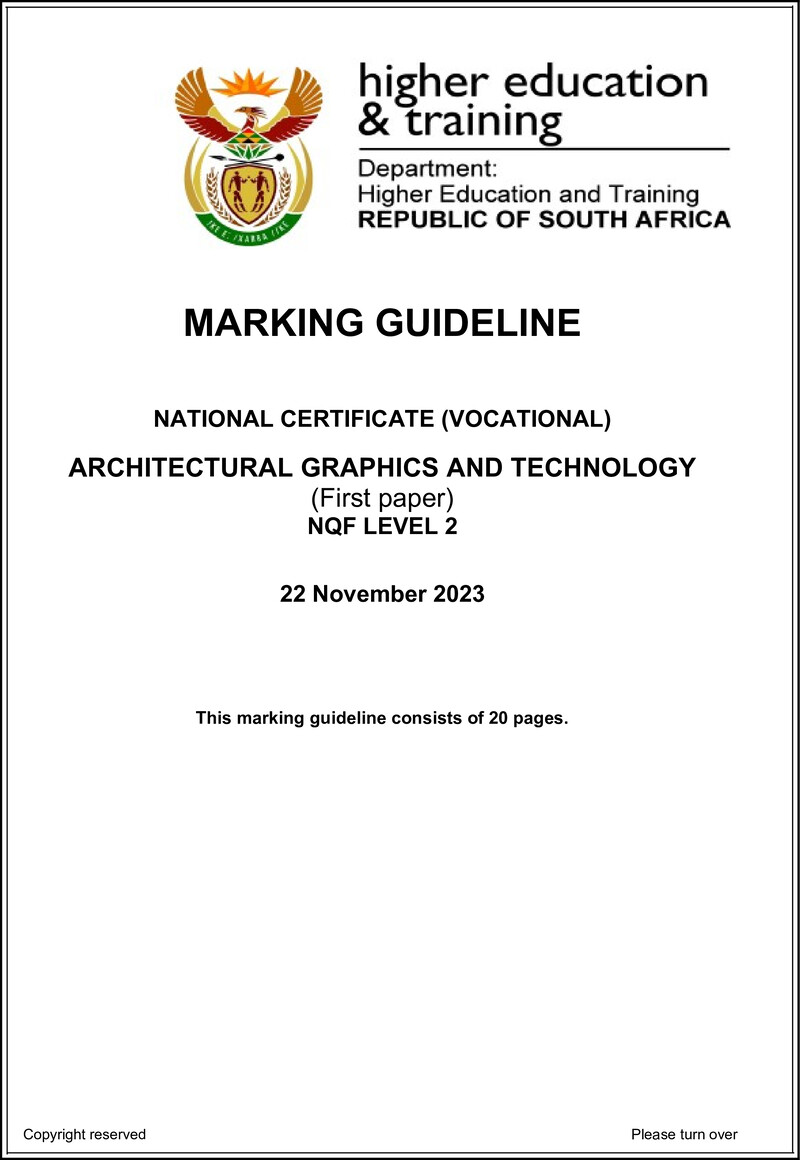 Nc230 Architectural Graphics And Technology L2 P1 Memo Nov 2023 Ed