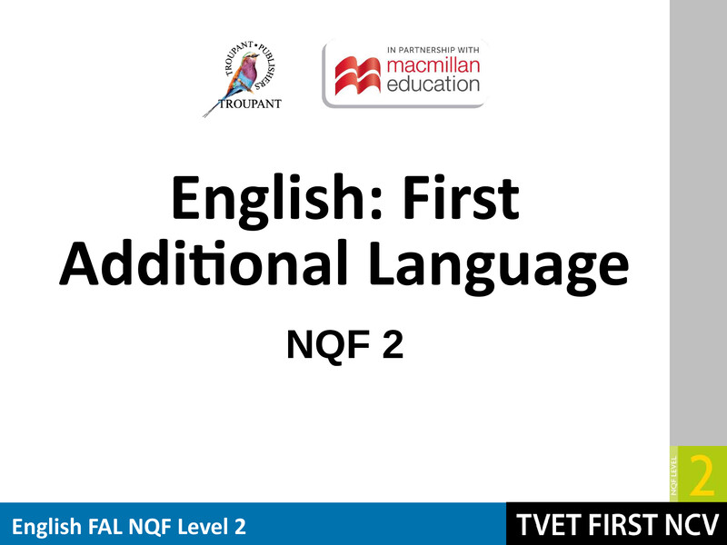 English Fal Level 2 Module 6 Lg