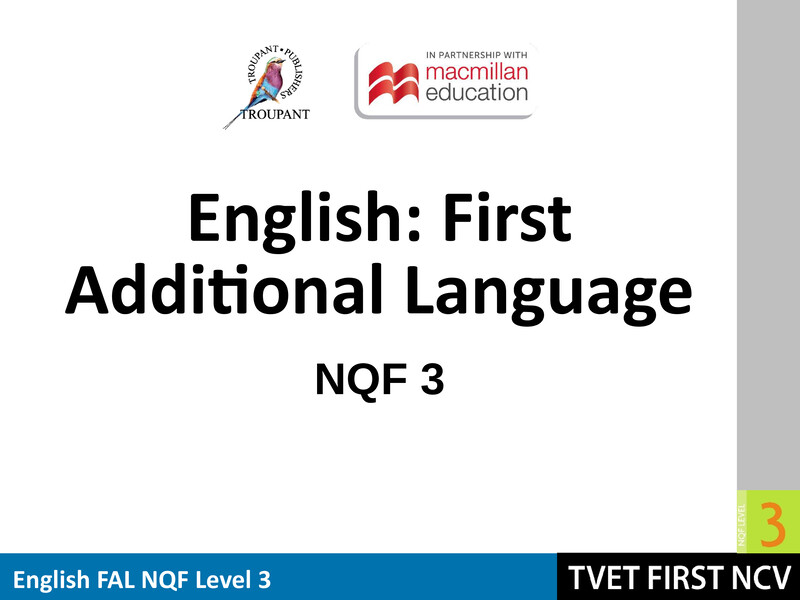 English Fal Level 3 Module 12 Lg