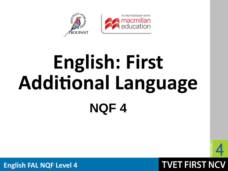 English Fal Level 4 Module 11 Lg