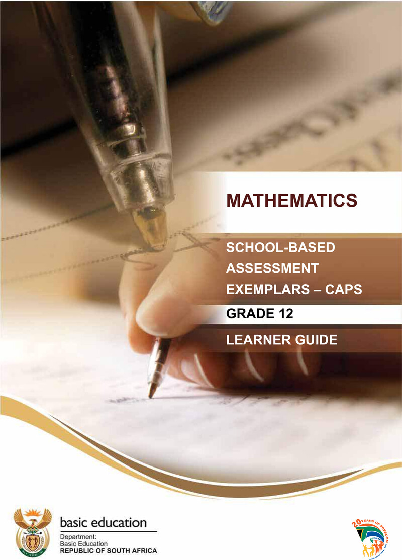 Maths Learner Guide English Sba