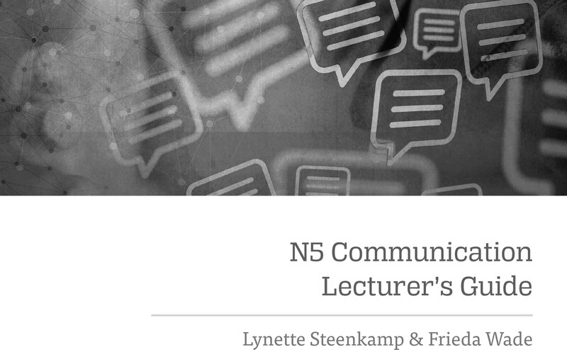 Communication Lecturer Guide N5 cover