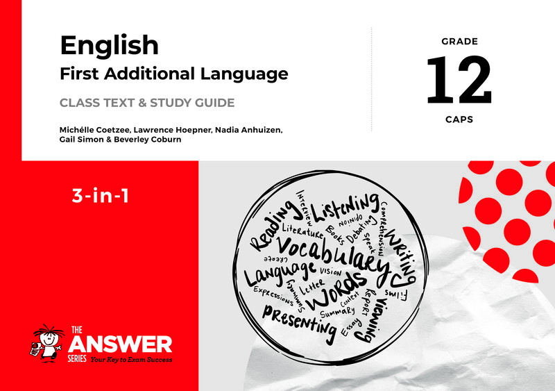 Grade 12 English Fal 3In1 Extracts Mar 2024