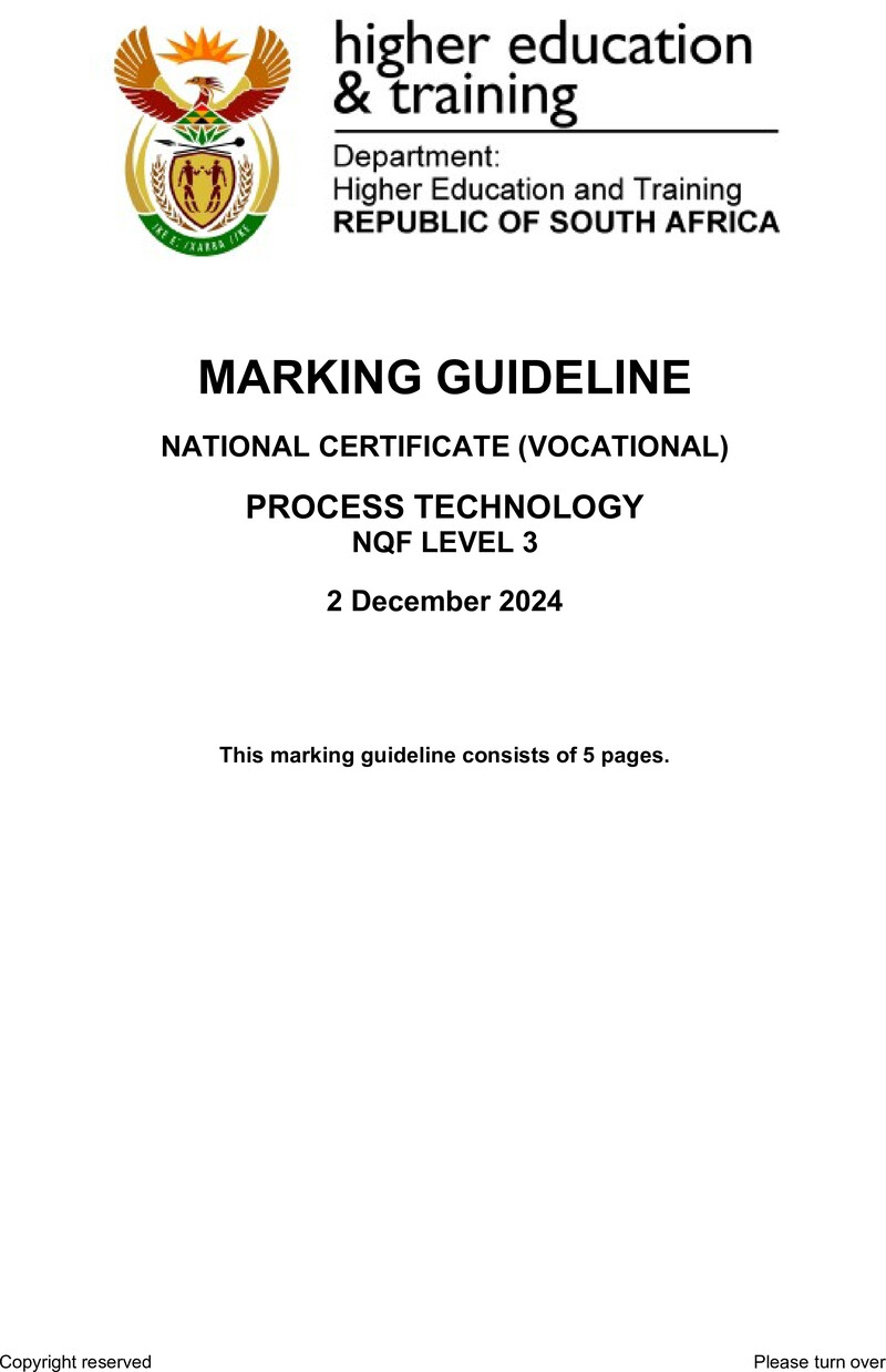 Nc2540 Process Technology L3 Memo Nov 2024