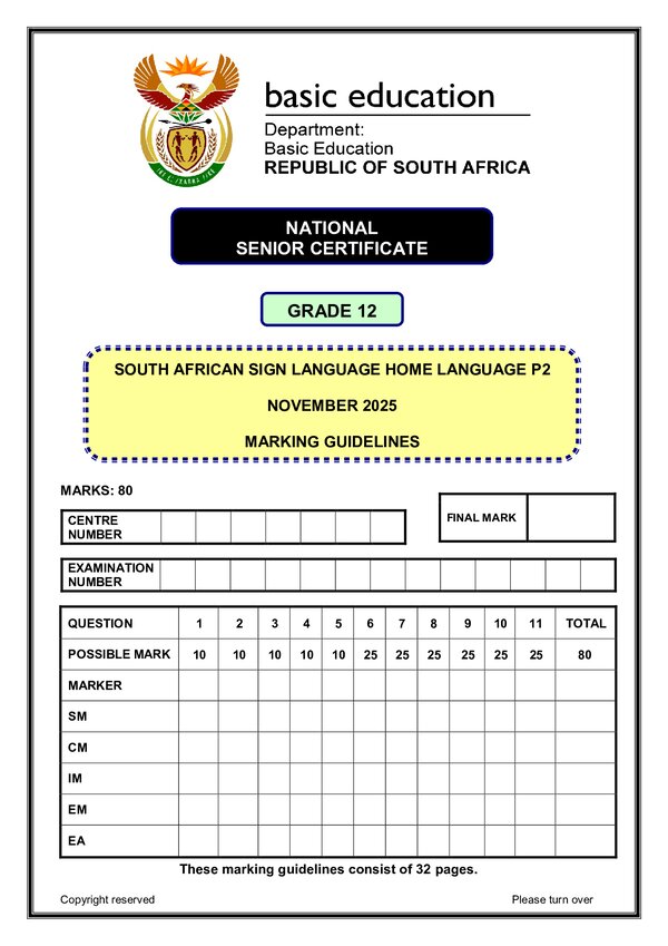 Sasl Hl Memo 2 Gr12