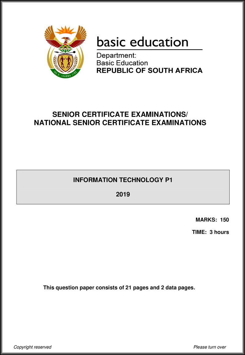 Information Technology P1 May June 2019 Eng Gr12