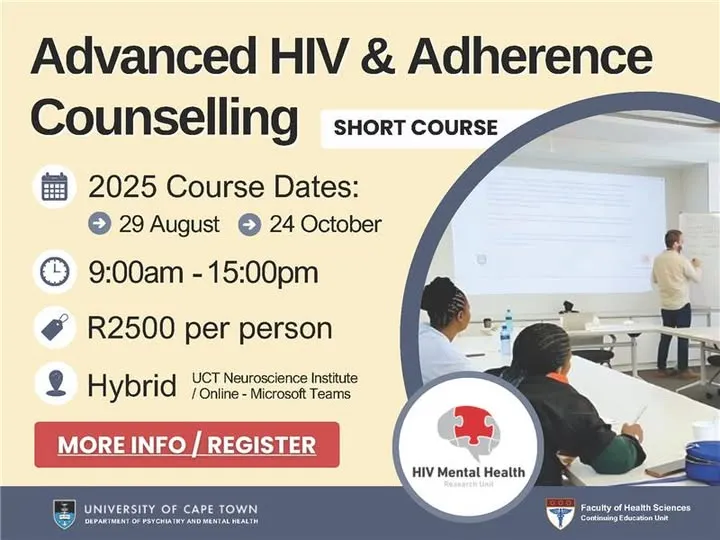 Advanced HIV & Adherence Counselling Short Course – 2025