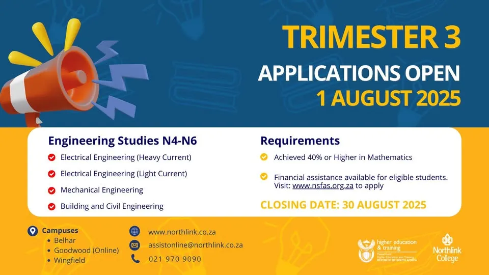 Northlink College Trimester 3 Applications Now Open – Apply Today!